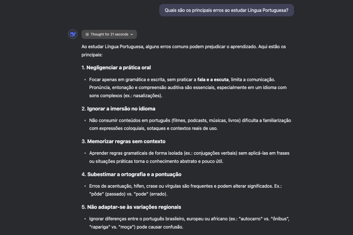 Print de teste no DeepSeek