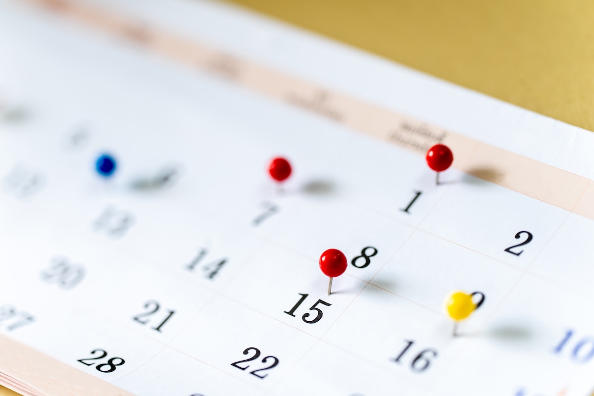 calendário
