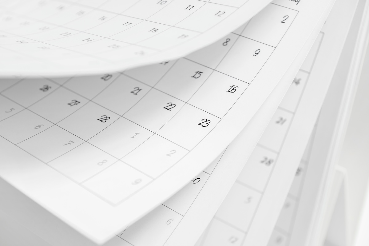 calendário